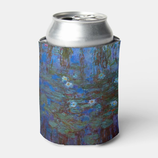 Porta-lata Claude Monet - Lírios Azuis (Can Front)