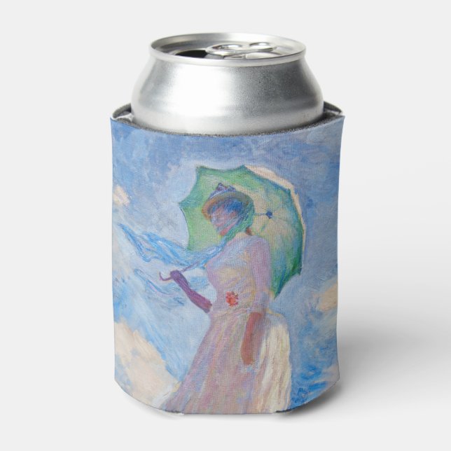 Porta-lata Claude Monet - Mulher com Parasol virada para a es (Can Front)