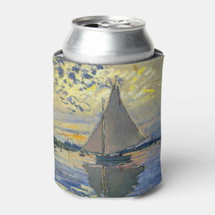 Porta-lata Claude Monet - Navio de vela no Le Petit-Gennevill