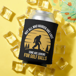 Porta-lata Clube de Bola de Golfe Bigfoot Nem Todos os Vagabu