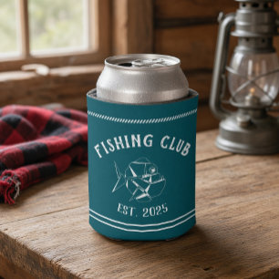 Porta-lata Clube de Pesca Personalizado