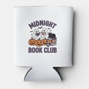 Porta-lata Clube do Livro à Meia-Noite Design de Leitura de H