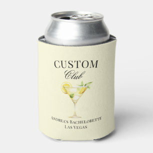 Porta-lata Clube Social de Luxo Coquetel de Limão Personaliza