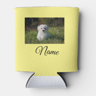 Porta-lata Cobertor personalizado com foto de animal colorido