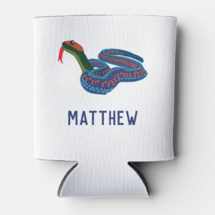 Porta-lata Cobra da Califórnia Red Sided Garter Personalizada