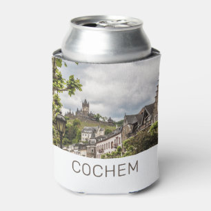 Porta-lata Cochem Moselle Panorama Alemanha Souvenir