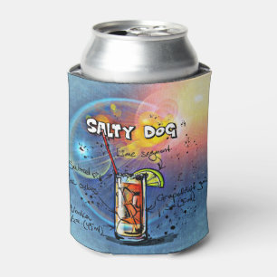 Porta-lata Cocktail de cães salgados ( nº 6 de 12 conjuntos