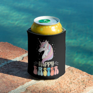 Porta-lata Coelho Coelho de Páscoa Feliz Ovos de Unicórnio
