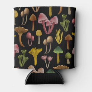 Porta-lata Cogumelos, Lichen e Fungos Coloridos