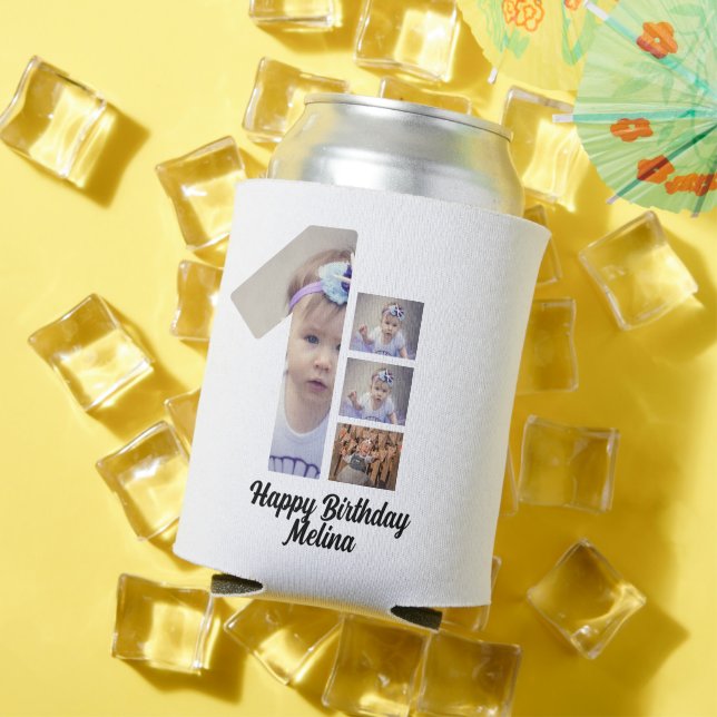 Porta-lata Colagem Fotográfica do Primeiro Aniversário do Cus (Verão in situ)