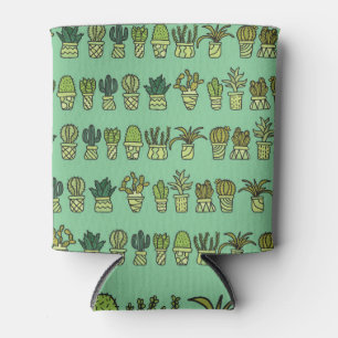 Porta-lata Coleção De Cactus: Conjunto De Portas Desenhado À