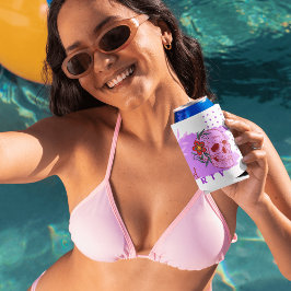 Porta-lata Coleção de Carimbo de Halloween "Ghost party" em u