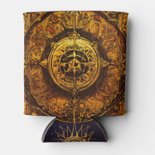 Porta-lata "Coleção de Compass de Rosa: armazenamento inspira