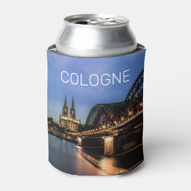 Porta-lata Colônia Cityscape Alemanha Dom Night Souvenir (Can Front)