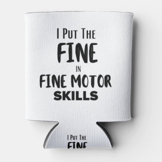 Porta-lata Coloquei a Coisa em 'Belas Habilidades de Motor'