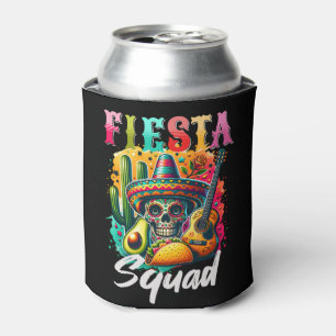 Porta-lata Colorida Cinco de Mayo Fiesta Squad design