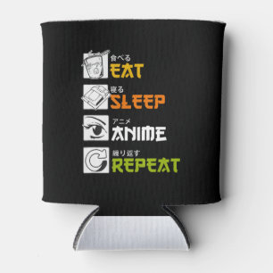 Porta-lata Coma anime adormecido Repetir presente Ideia Cospl