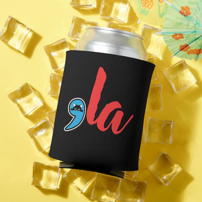 Porta-lata Coma La 2024 Eleição Kamala Harris (Verão in situ)