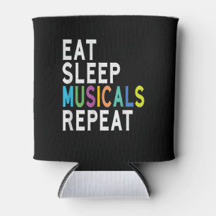 Porta-lata Coma Musicais Do Sono Repetem, Presentes De Ação D
