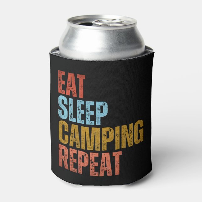 PORTA-LATA COMER DORMIR ACAMPAR REPETIR (Can Front)