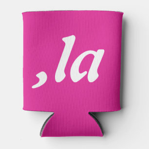 Porta-lata Comma La Kamala Harris - design de texto personali