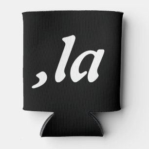 Porta-lata Comma La Kamala Harris - design de texto personali