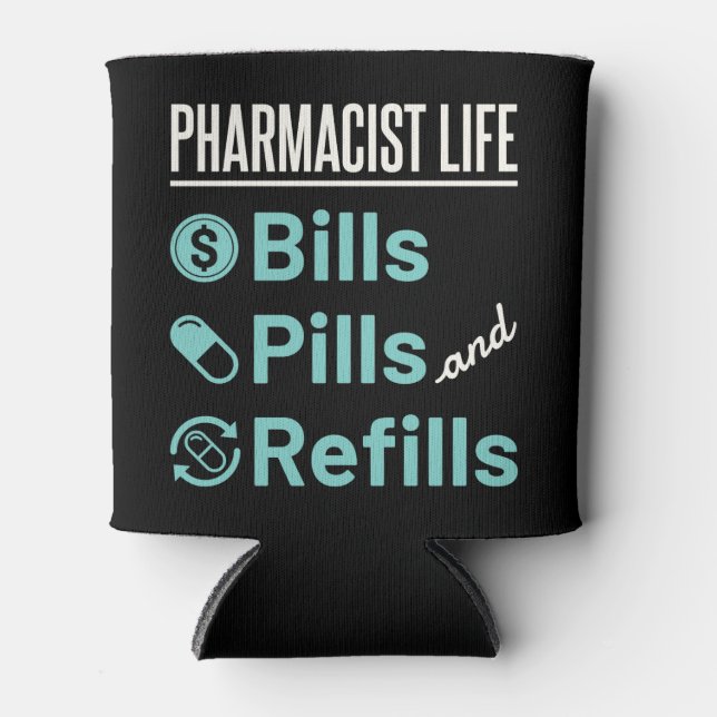 Porta-lata Comprimidos e Reformas Farmacêuticos (Frente)