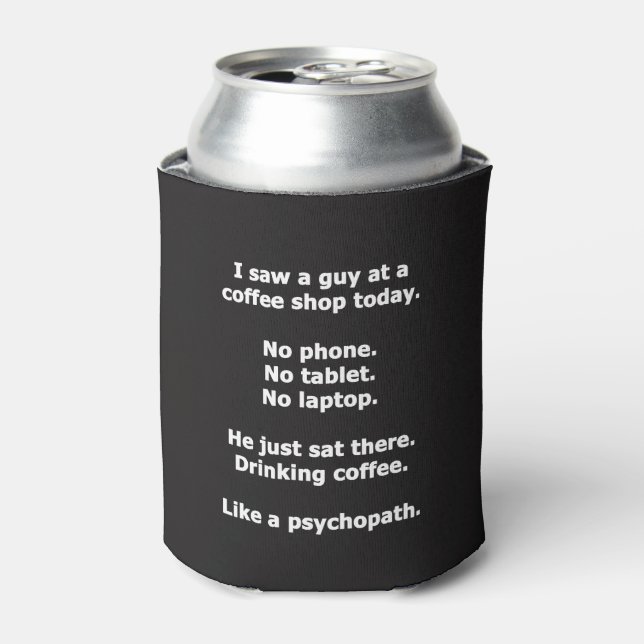Porta-lata Compro Café (Can Front)