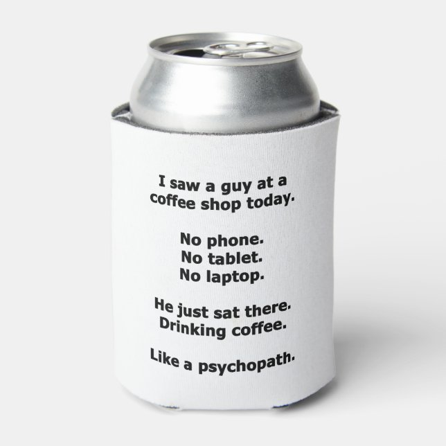 Porta-lata Compro Café (Can Front)