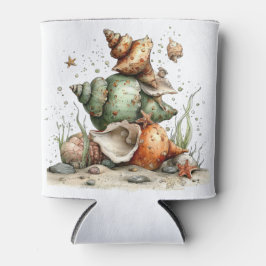 PORTA-LATA CONCHAS MARINHAS TROPICAIS DE VERÃO ENGRAÇADAS E O