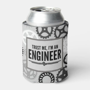 Porta-lata Confie-me citações engraçadas do engenheiro