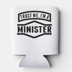 Porta-lata Confie que eu mim é um ministro