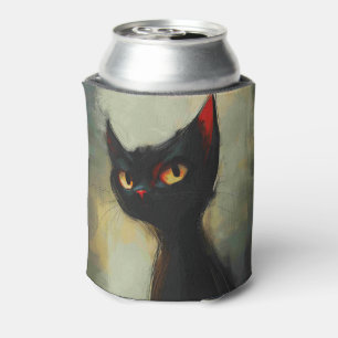 Porta-lata Conhecendo o Gato Ninja Preto