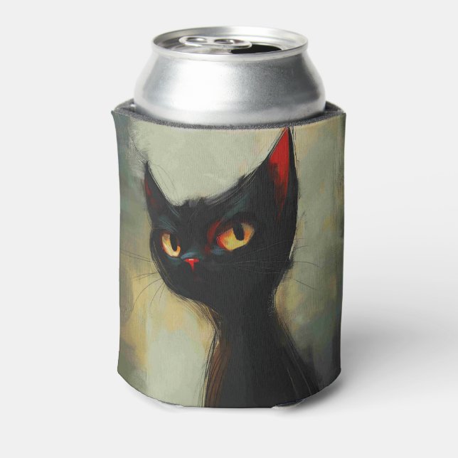 Porta-lata Conhecendo o Gato Ninja Preto (Can Back)