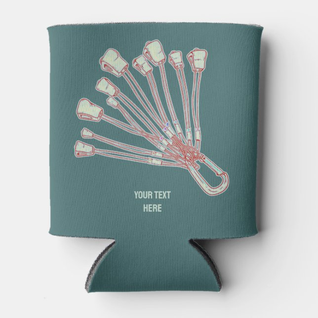 Porta-lata Conjunto de fios para escalar rochas (Frente)