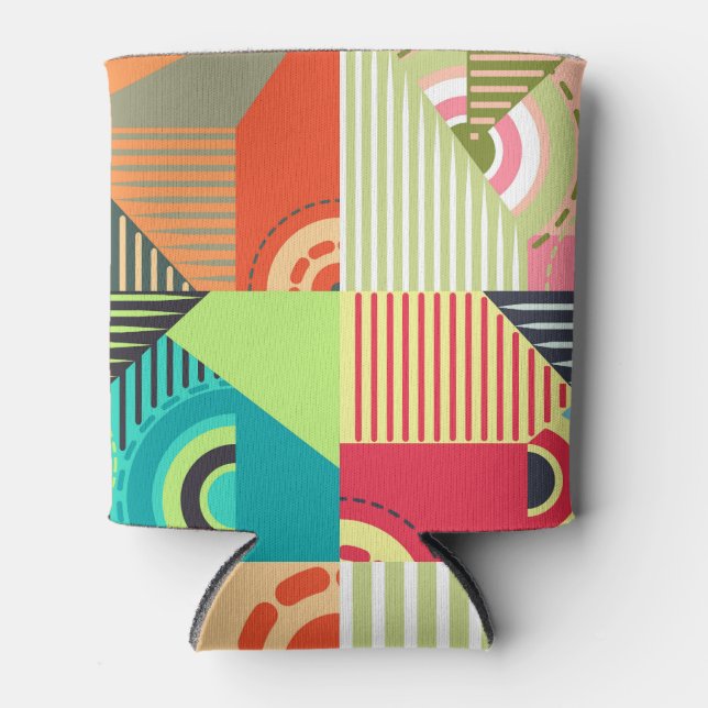 Porta-lata Conjunto de Ornamentos: Elementos de Design de Fun (Frente)