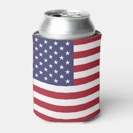 Porta-lata Consegue resfriar com a bandeira dos Estados Unido