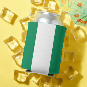 Porta-lata Consegue resfriar com bandeira da Nigéria