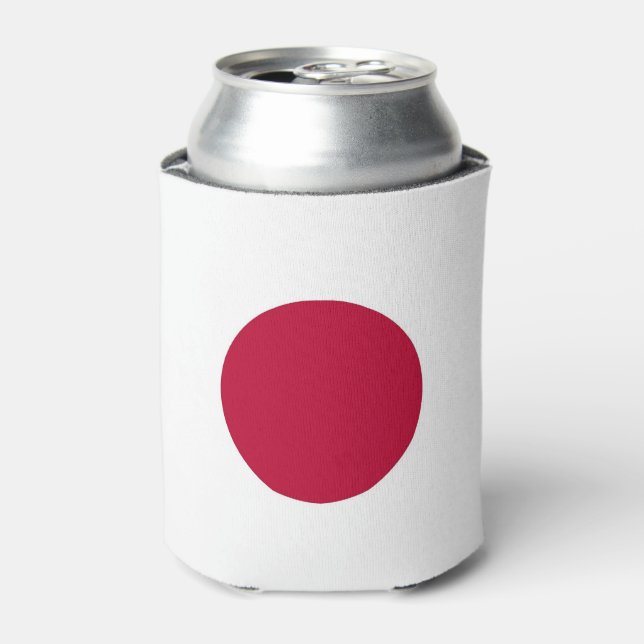 Porta-lata Consegue resfriar com bandeira do Japão (Can Front)