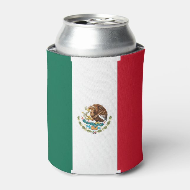 Porta-lata Consegue resfriar com bandeira do México (Can Front)