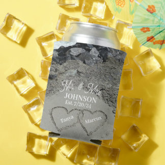 Porta-lata Consegue Resfriar - Dois Corações Na Areia