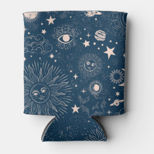 Porta-lata Constelações Galácticas: Design de Padrão Espacial