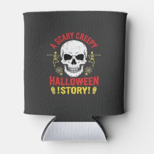 Porta-lata Conto de Halloween Assustadoramente Sinistro Crâni