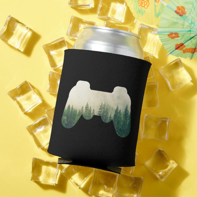 Porta-lata Controlador de Jogo e Floresta Natureza (Verão in situ)