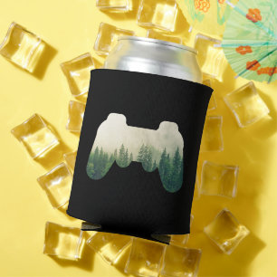 Porta-lata Controle De Jogos E Natureza Da Floresta