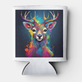 Porta-lata Coooler - A Arte Colorida dos Cervos