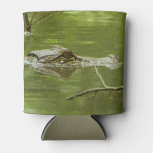 Porta-lata coozie com jacaré