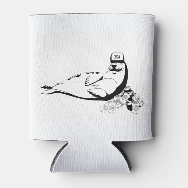 Porta-lata Coozie para o grupo de 354 (Frente)