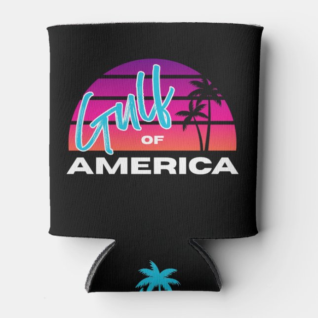 Porta-lata Copo da Golfo da América (Frente)
