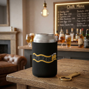 Porta-lata Copo Isolante Retro "Love Beer"